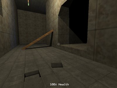 MAPTEST.KC game demo: showing shadows in bonus level.